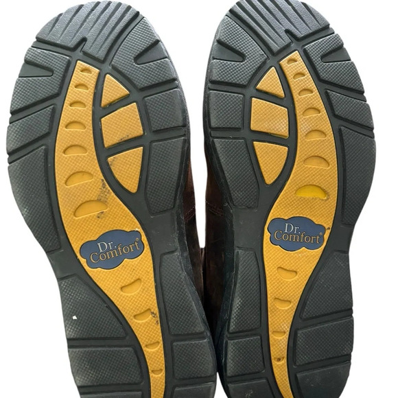 Dr. Comfort Boss 9520 Men's Brown Leather Lace Up Ankle Work Boots Size US 10.5W - Picture 8 of 8